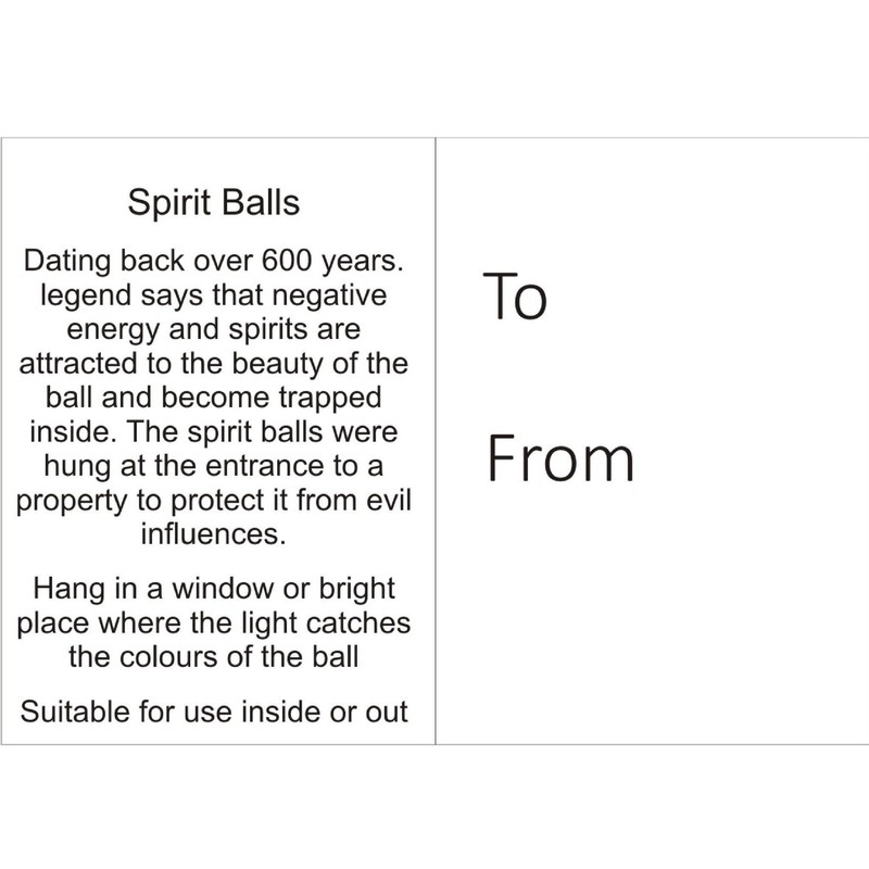 Sienna Glass Spirit Ball, Multi-Colour Pink, 11 x 11 x