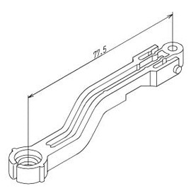 TOTO TH52082 Valve Lever