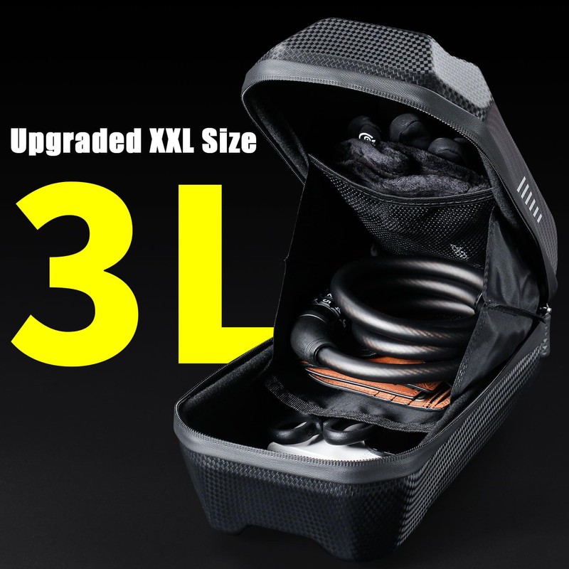 CHICLEW 3L Large Scooter Bag, Quick Release Portable Electric Scooter