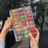 24 Macarons Mix - French Cookies - Macaroons Made in