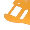 SSH Guitar Pick Guard Aluminum Alloy Orange Electric Guitar Pickguard