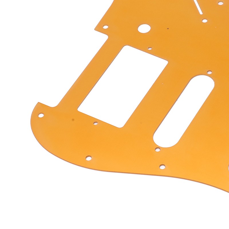 SSH Guitar Pick Guard Aluminum Alloy Orange Electric Guitar Pickguard