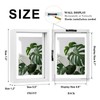 Egofine 5x7 Floating Frames Set of 2, Double Plexiglass Picture