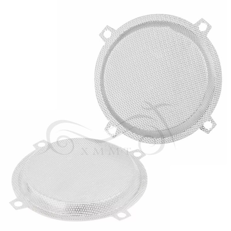 Unbranded Front Mesh Speaker Grill Cover Trim For Harley Electra