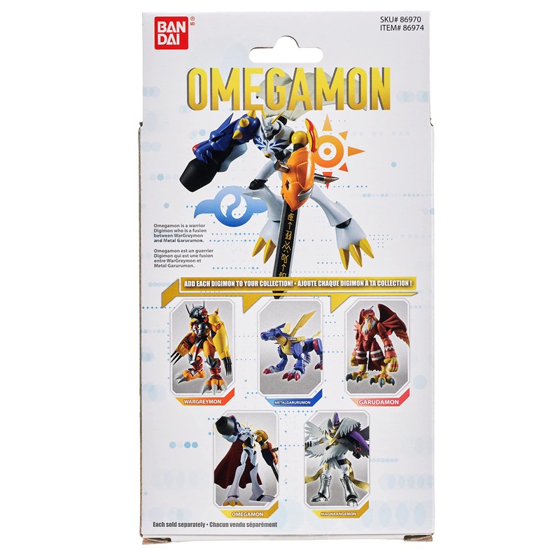 DIGIMON SHODO Figura Omegamon de 8.9 cm