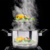 Sayfine Vegetable Steamer Basket, Premium Stainless Steel Veggie Steamer Basket
