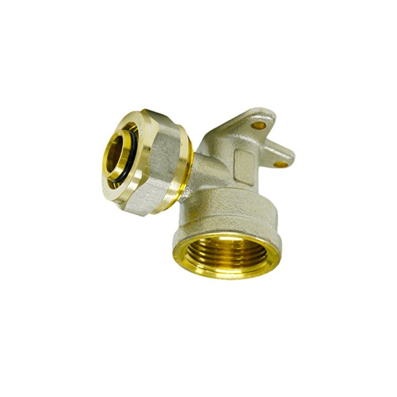 Pipetec SFWW1604 Screw Wall Angle 90° 16 x 2 1/2