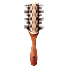 Ikemoto Brush IKH1620 Hair Brush/IKMT Blow Styling Brush, Firmness of Hair: Soft (S), Made in Japan