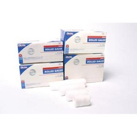Dukal Gauze, Rolled, Sterile, 4" x 5 yd. (Pack of 96)