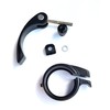 CarbonEnmy Bicycle Seat Clamp Aluminium with Quick Release Saddle Clamp