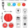 Gresonic Gresonic Lichterkette Lampion/Laternen Deko fr Garten Weihnachten Party Hochzeit