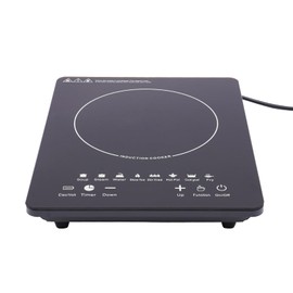 Portable Induction Cooktop,750W Countertop Induction Heater,Multi-Function Countertop Burner 110V Portable Electric Burner Hot Plate with LCD Display for Dorm Rooms, Kitchens,Restaurants