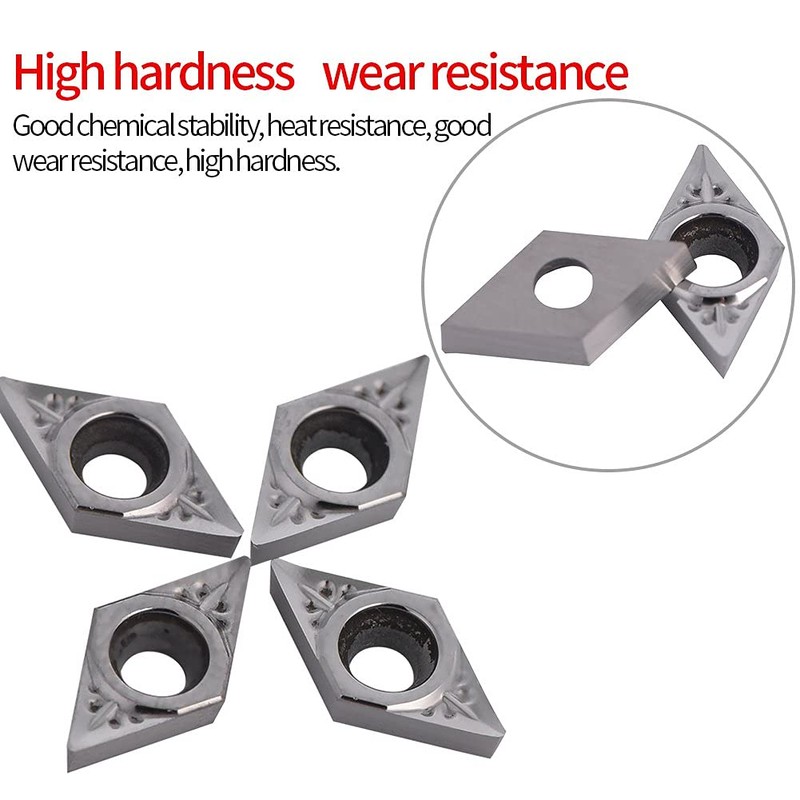 YWBL-WH DCGT070204-AK Carbide Inserts CNC Reversible Plates Blade Lathe Tool