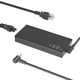 Cargador de 150 W 120 W ø 4,5 mm para Asus Vivobook Pro 15 16 16X 14 14X K6602 M7600 M6400 N7401 K6400 M6500 K6500 K571 X 71 F571 Creator Q540 Zenbook