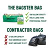 BAGSTER 3CUYD Dumpster in a Bag holds up to 3,300