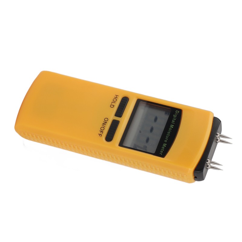 Wood Moisture Meter Portable Digital Damp Detector LCD Display Moisture