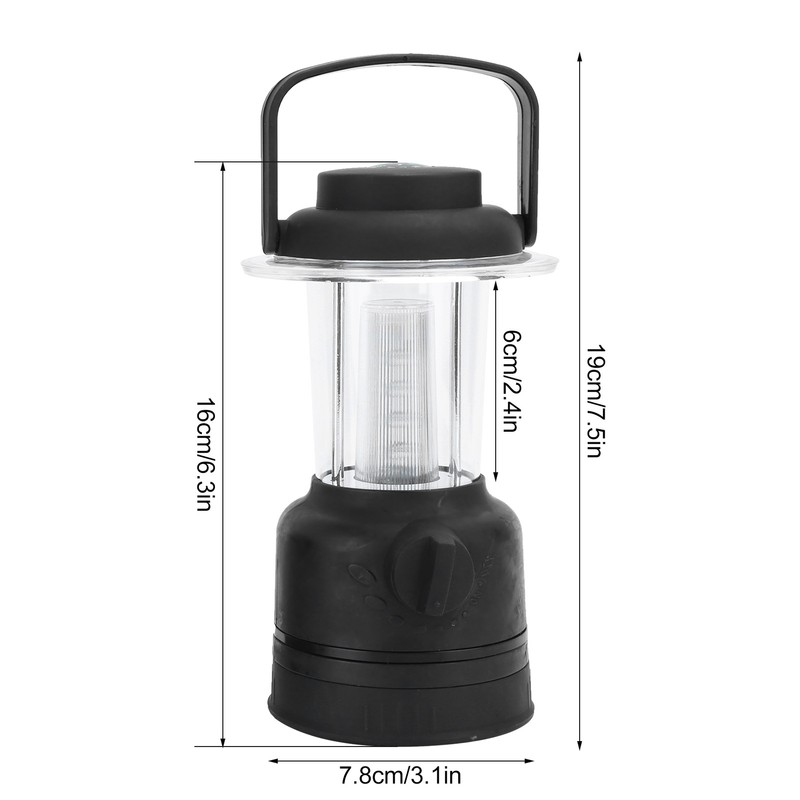 2Pcs COB LED Camping Lamp Portable Night Light with Compass