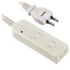 Ohm Electric HS-TK32SFW-22 Safety Tap with Lightning Guard (3 Socks,