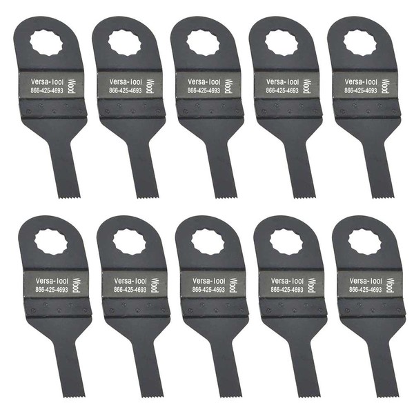 Versa Tool SB10G 10mm Stainless Steel Multi-Tool Saw Blades 10/Pack