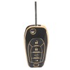 HEYEZQTY Flip 4 Button TPU Key Fob Cover Shell for