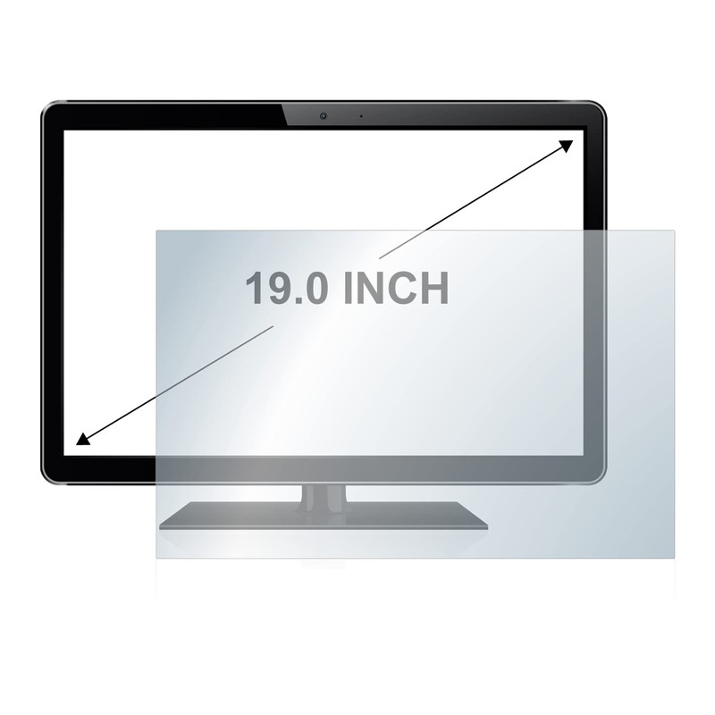 upscreen 19 Inch Anti-Glare Screen Protector for 19.0 Inch Flat