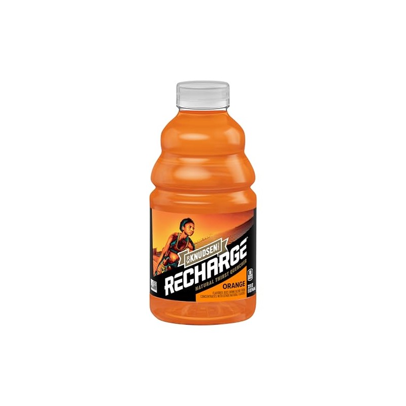 R.W. Knudsen Recharge Orange Sports Drink with Electrolytes, 32 fl