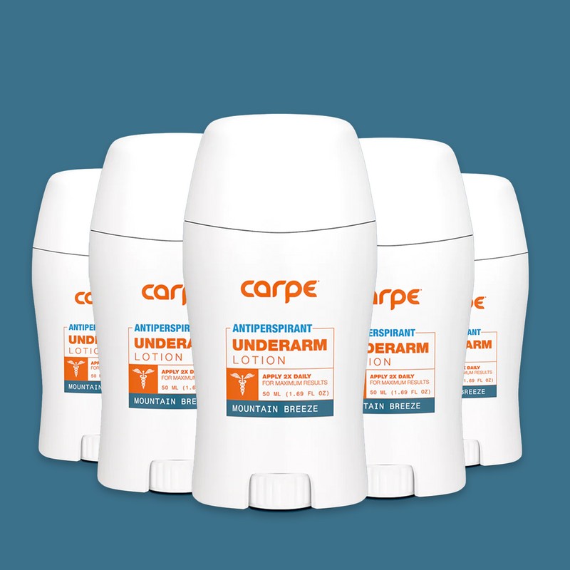 Carpe Antiperspirant Underarm Stick 50ml - 5 Pack, Sandalwood