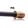 YoiYee Wood Furniture M6 x 13 mm Threaded Insert Nuts