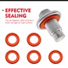 Ferianl M14*1.5 Oil Drain Plug with 5PCS Oil Drain Plug