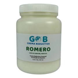 Crema Reductiva De Romero Ozonizada - Go3b - 450 G Neutra