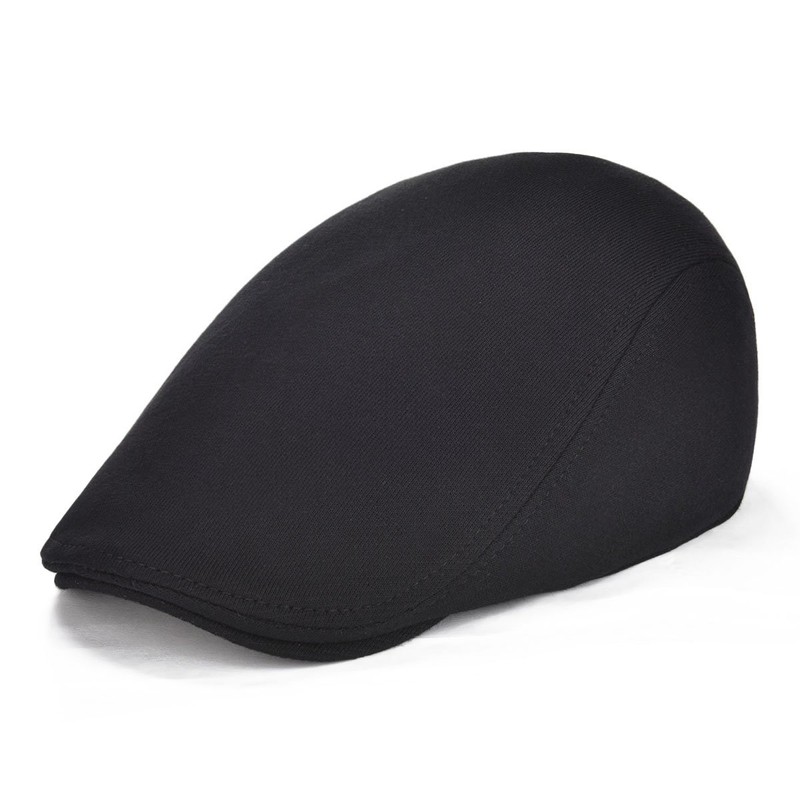 BOTVELA Men 2 Pack Cotton Flat Hat Ivy Cabbie Newsboy