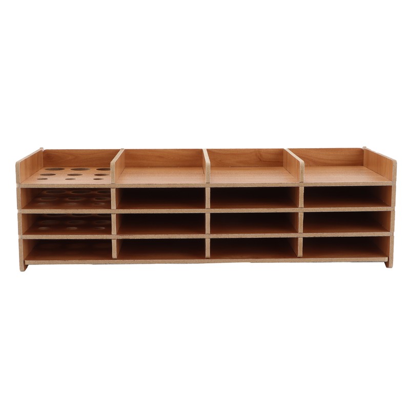 Rhinestone Drawing Tray Easy Install MultiLayer Synthetic Wood Storage Organizer