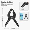 EMART Spring Backdrop Clamps - 4.5 inch - Black Large