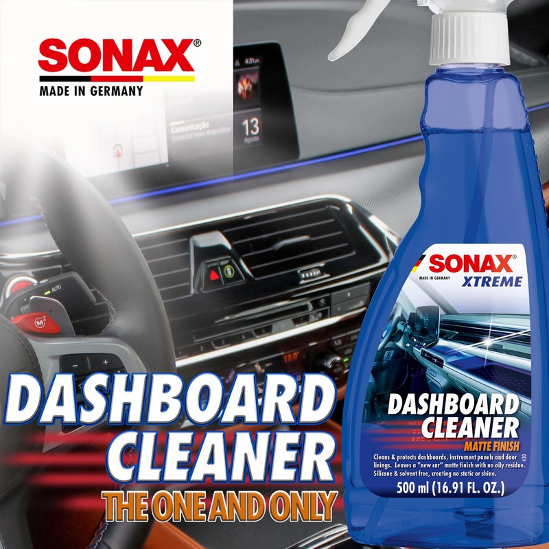 SONAX Premium Auto Interior Kit | 5-Piece Complete Interior Cleaning