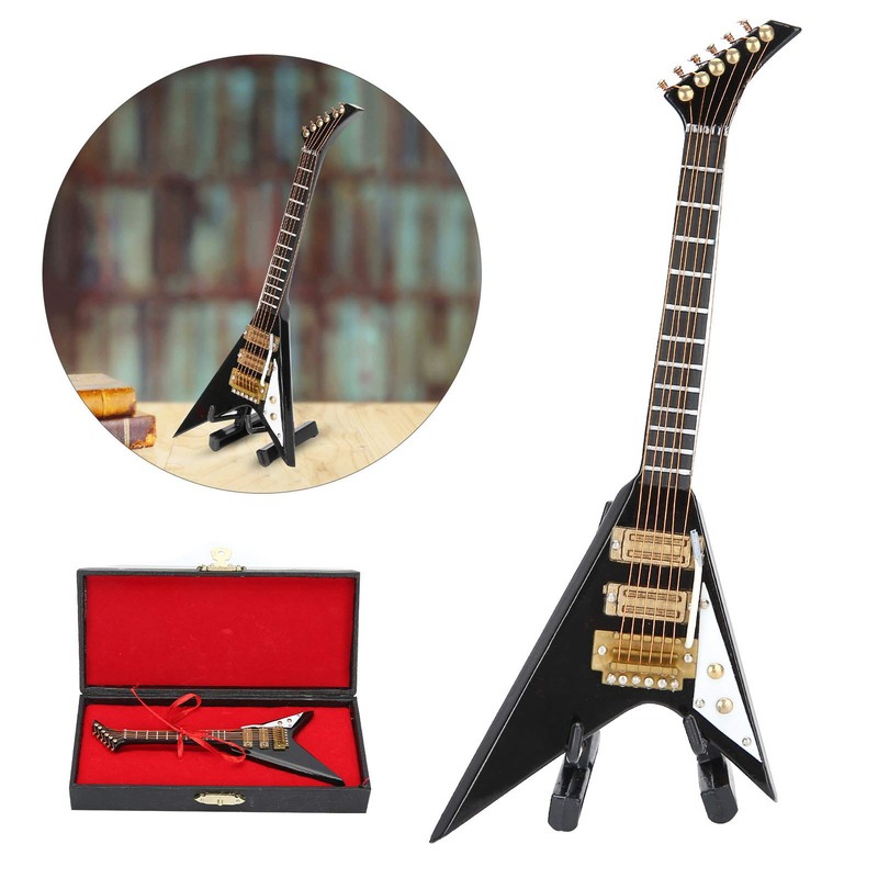 Electric Guitar Model, Mini Guitar Model Fashion Items, Small Size,