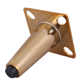 1x 4'' inch Steel Sofa Leg.Vintage Mid Century Modern Leg/Feet. Metal Sofa Cabinet Leg,Chair Legs,Ottoman Leg,Gold