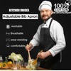 4sold Chefs Apron Unisex Professional Quality Butchers Kitchen Cooks Restaurant