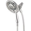 Delta 4-Setting In2ition 2-in-1 Dual Shower Head with HandHeld Spray,
