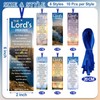 Dispowreath 60 Pcs The Lord's Prayer Bookmark Religious Christian Bookmarks