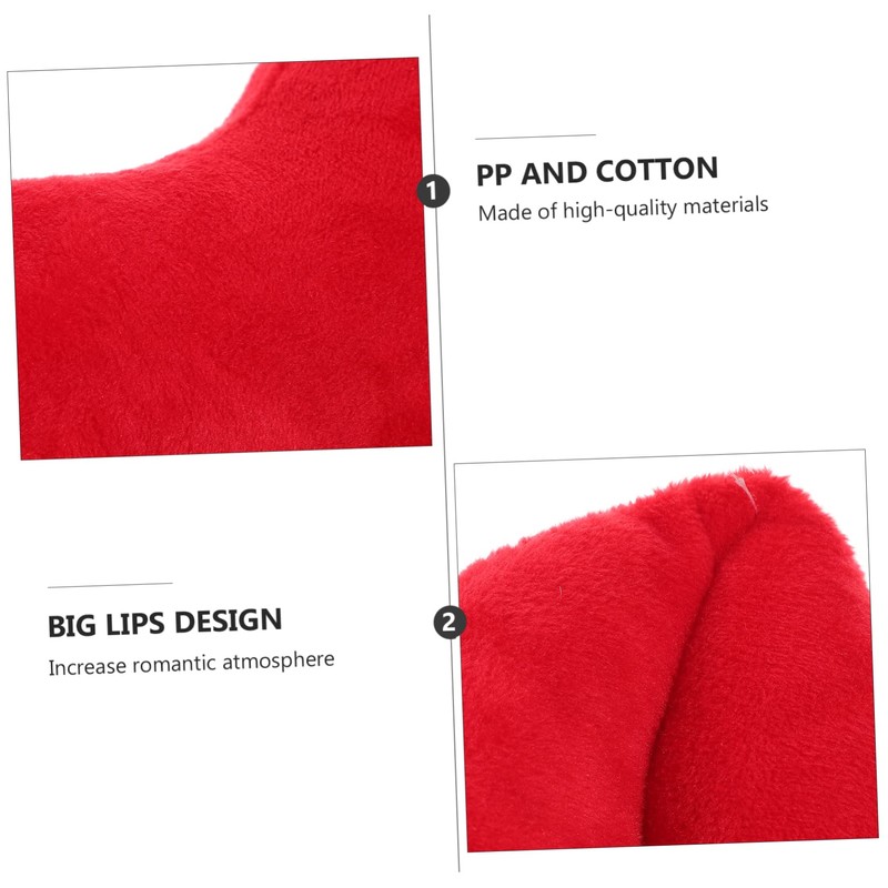 GRIRIW Sofa Comfortable Lip Pillow for Couch Decorative Cushion Home