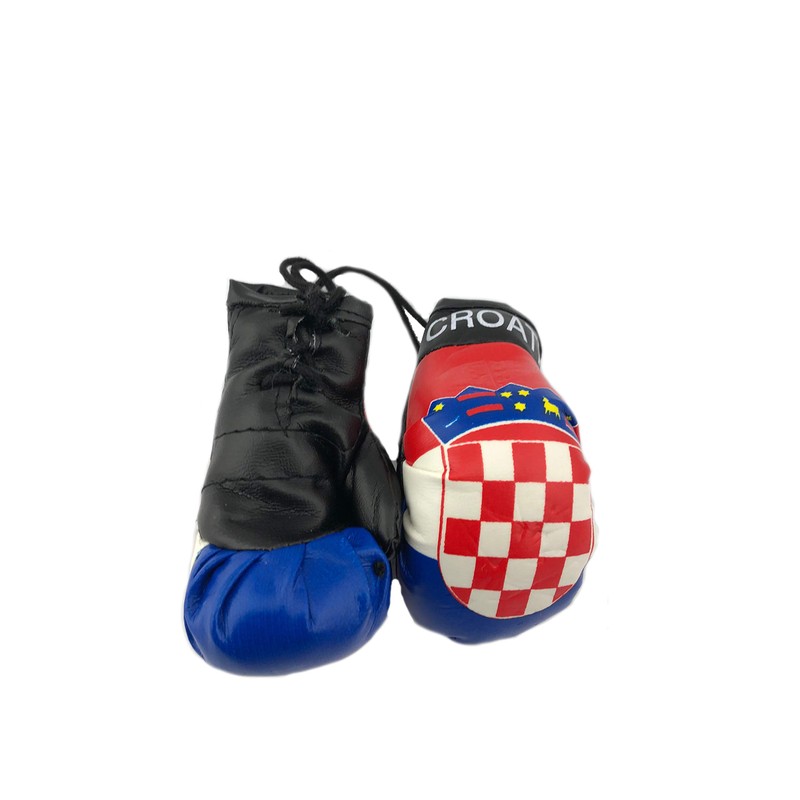Red Hat Ent Hanging Car Mirror Mini Boxing Gloves (Croatia)