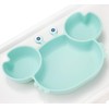 Silicone Suction Plate for Toddlers with Fork Spoon Set -