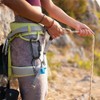 Locking Carabiner Clip, Aluminum Alloy D Shape Keychain Hook, Key