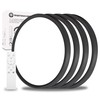 4Pack 12 Inch Remote Control Dimmable LED Flush Mount Ceiling