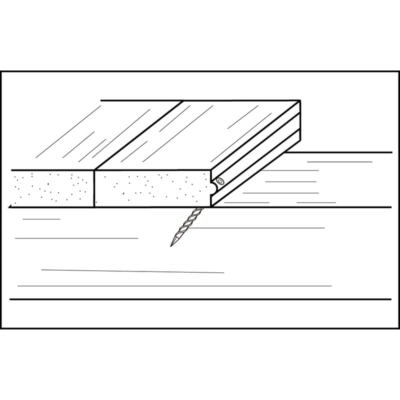 Daidohant 10179971 Floor Nail (Diameter: d) 0.08 x L: 1.5