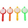 Garden Of Arts Plastic Tea and Coffee Strainers, Multicolour (Set