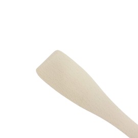 KO&CO Spatula Set Made of Untreated Beech Wood, 1 Spatula Set with 5 Spatulas of 30 cm, Handmade Wooden Cutlery Kitchen Utensil, Practical Wooden Spoon, Wooden Cooking Spoon