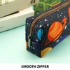 Space Student Canvas Pencil Pen Case Stationary Fall Make Up