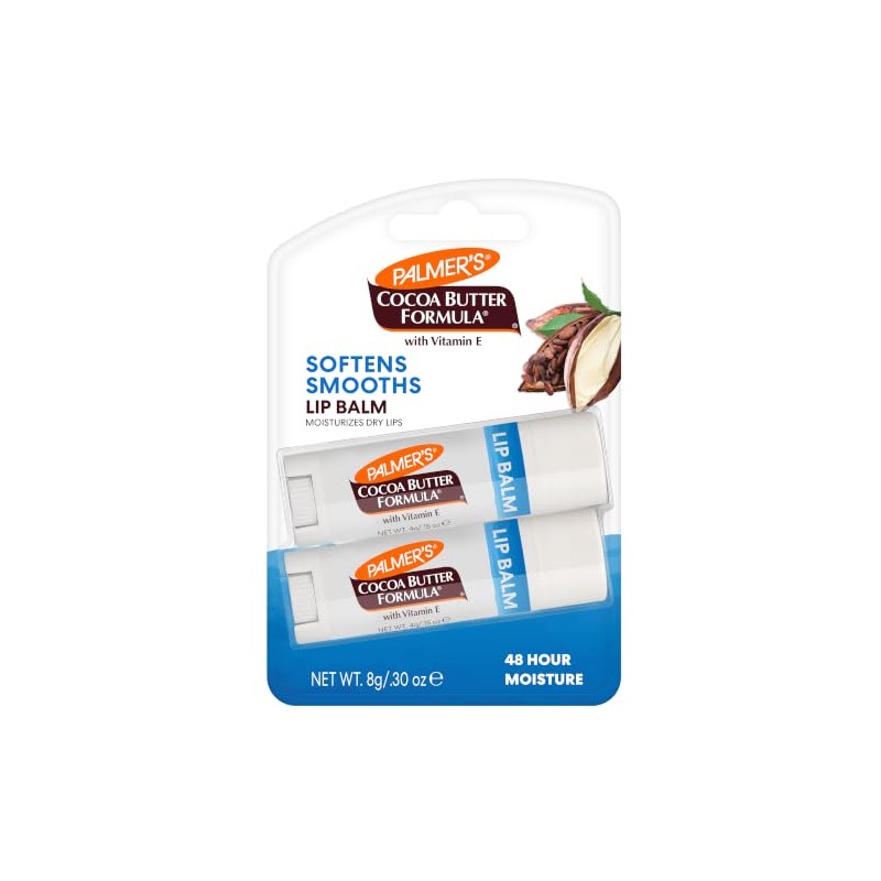 Palmer's Cocoa Butter Formula Dúo-Pack Bálsamo Labial con Manteca de