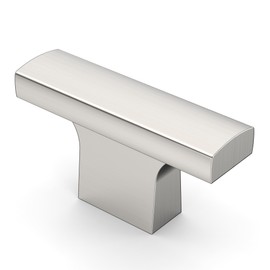 KNOKLOCK 10 Pack Brushed Satin Nickel Cabinet Knobs Single Hole Centers,Satin Nickel Kitchen Cabinet Knobs Cabinet Hardware Drawer Knobs for Dresser Cupboard